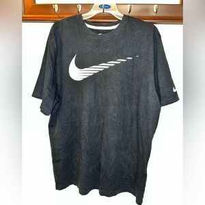 Vintage Nike Basic Check Tee Size XXL